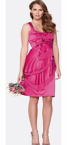 Nicholas Millington Frill Front Bridesmaid Dress