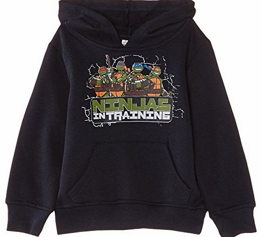 Boys Teenage Ninja Mutant Hero Turtles NH1208 Sweatshirt, Marine Blue, 6 Years