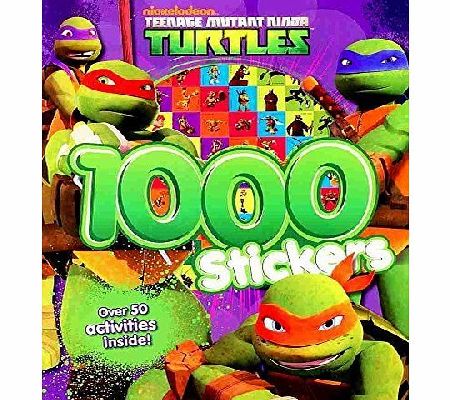 Nickelodeon TMNT Teenage Mutant Ninja Turtles: Colouring and Activity Book With 1000 Stickers!