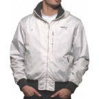 Nickelson Mens Dale Jacket White/Frost Grey/Honeycomb