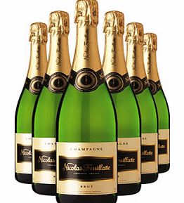Nicolas Feuillatte Six Bottle Champagne Gift 6 x