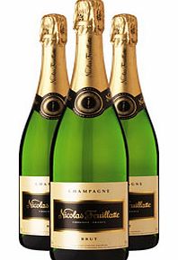 Feuillatte Three Bottle Champagne Gift 3