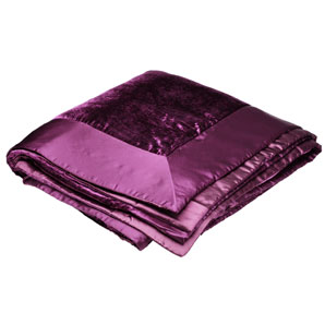 Nicolas Ying Bedspread- Grape- Double- 265cm x 245cm