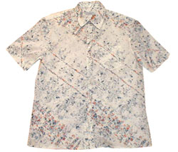 Freedom flower short sleeved shirt