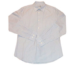 Nicole Farhi Long sleeved sum stripe shirt