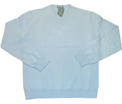 Nicole Farhi Stretch wool v-neck knit