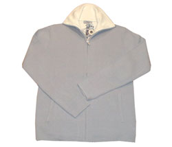 Nicole Farhi Zip thru logo cardigan