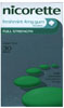 nicorette freshmint 4mg gum 30 pieces
