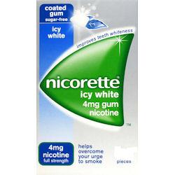 Nicorette icy white 4mg Gum 210 Pieces
