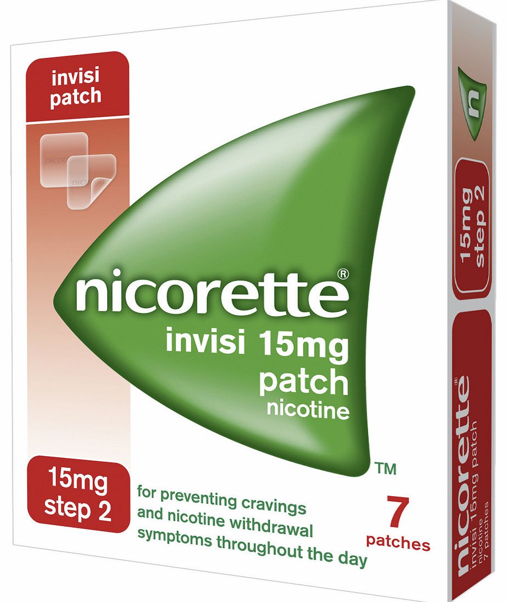 Nicorette Invisi 15mg Patch Step 2
