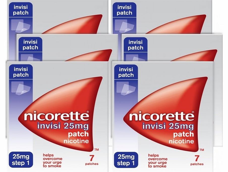 Nicorette Invisi 25mg Patch Four Pack