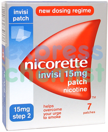 Nicorette Invisi-Patch 15mg Step 2 (7 patch)