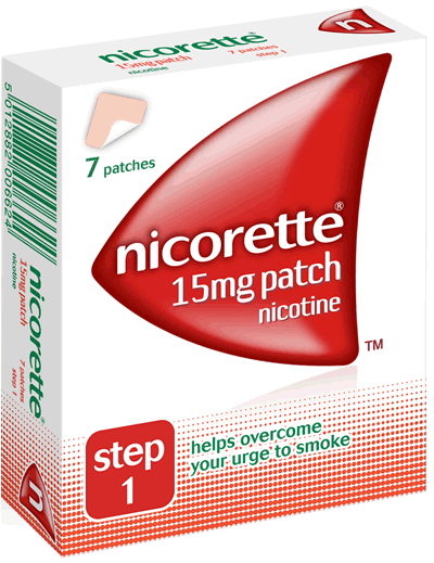 Nicorette Patch 15mg - 7 patches