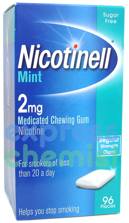 MINT Chewing Gum 2mg (96 pieces)