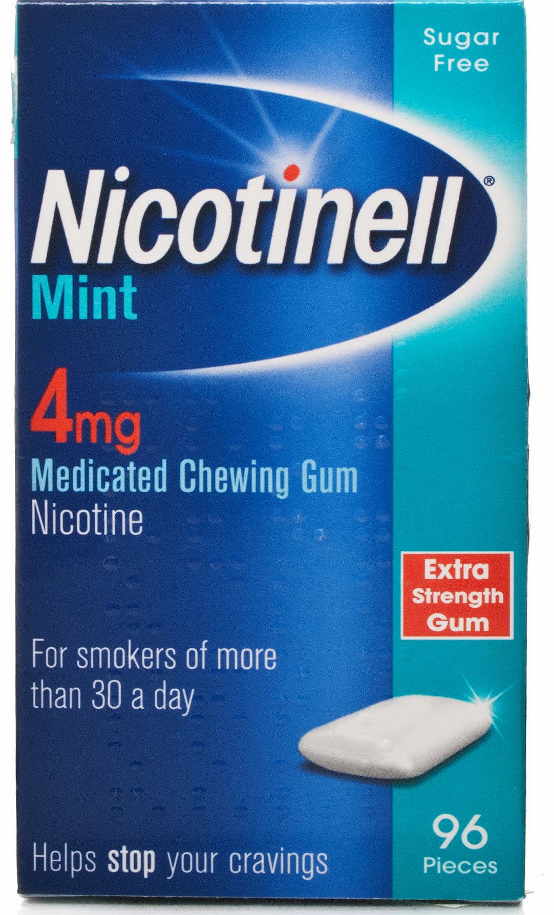 Nicotinell Mint Medicated Gum 4mg