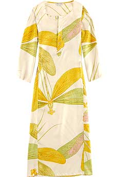 Nieves Lavi Libelulle Silk Kaftan