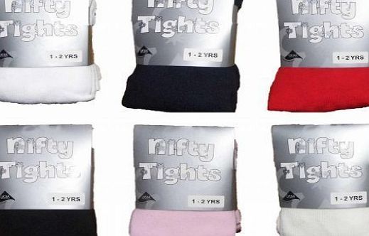 nifty Baby Tights Plain Knitted Cotton Rich 6-12 months Years Navy