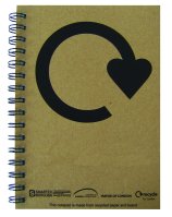 Nigel`s Eco Store A4 Recycled Notepad - it used to be a cardboard