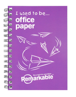Nigel`s Eco Store A5 Recycled Office Paper Note Book