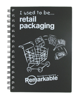 Nigel`s Eco Store A5 Recycled Packaging Note Book