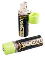 AA Rechargeable batteries (pair) - recharge them