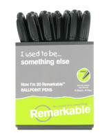 Box of 20 Recycled Ballpoint Pens