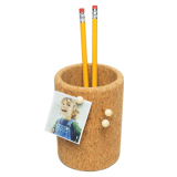 Nigel`s Eco Store Cork Memo Pen Pot - holds your pencils and memos