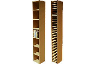 Nigel`s Eco Store Eco Book Tower with Shelves
