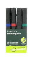 Nigel`s Eco Store Recycled Flip Chart Markers - with bullet tip