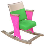 Nigel`s Eco Store Rocky recycled cinema chair