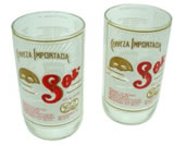 Sol Tumblers (2 pack) - from recycled beer bottles