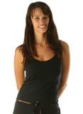 Nigel`s Eco Store Strappy Vest - flatteringly organic