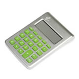 Water-powered calculator (8-digit)