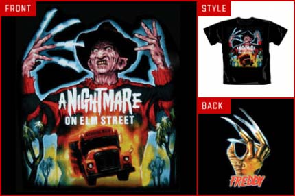 Nightmare on Elm Street (Freddy Bus) T-shirt