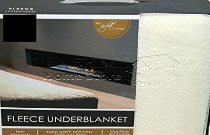 NIGHTS MATTRESS PROTECTOR FLEECE UNDERBLANKET LUXURY EXTRA DEEP FITTED BED COVER (BUNK)