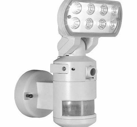 Nightwatcher NW700 LED Robotic Security Light with Camera, White