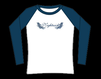 Nightwish Logo Baseball Skinny Long Sleeved
