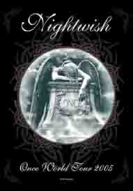 Nightwish Once Tour 2005 Textile Poster