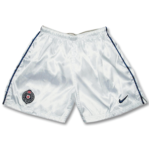 Nike 00-01 Partizan Belgrade Home short - white