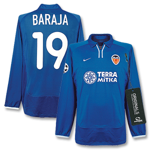 00-01 Valencia 3rd L/S Shirt + Baraja No. 19 - Players