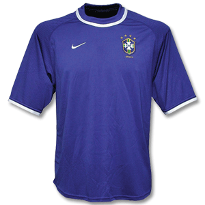 Nike 00-02 Brasil Away Shirt