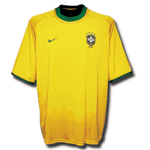 Nike 00-02 Brasil Home shirt
