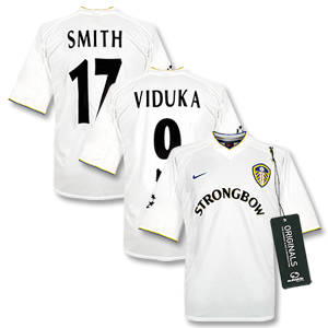 Nike 00-02 Leeds Home C/L Shirt   Radebe No. 5 - Players
