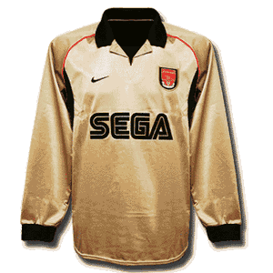01-02 Arsenal Away Long-sleeve shirt