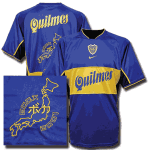 Nike 01-02 Boca Juniors Toyota Cup 2001 shirt