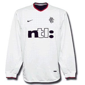 01-02 Rangers Away L/S Shirt