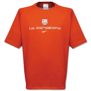 Nike 02-03 Barcelona Graphic Tee S/S - Red