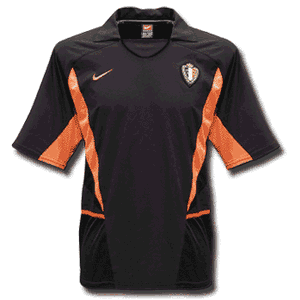 Nike 02-03 Belgium Away shirt - replica version