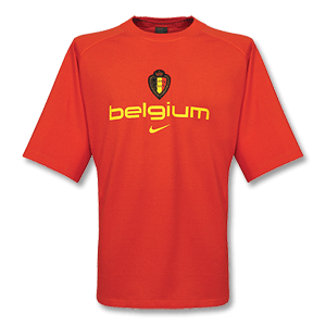 Nike 02-03 Belgium Federation Tee S/S - Red