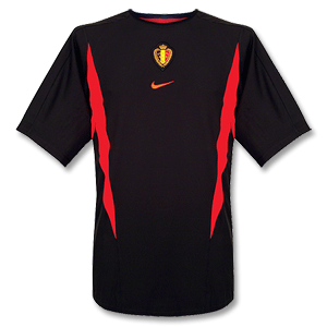 Nike 02-03 Belgium Players Training shirt - black